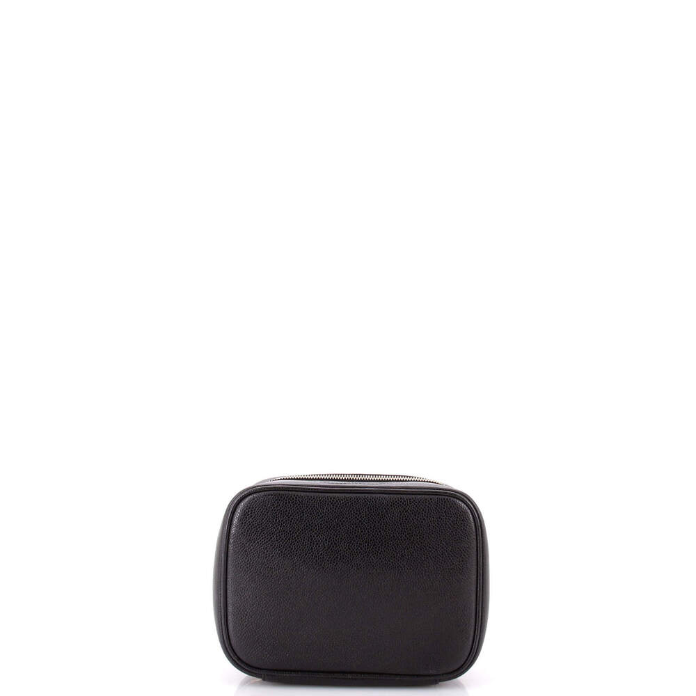 Chanel Medium Vintage Timeless Cosmetic Case Caviar - Picture 4 of 5